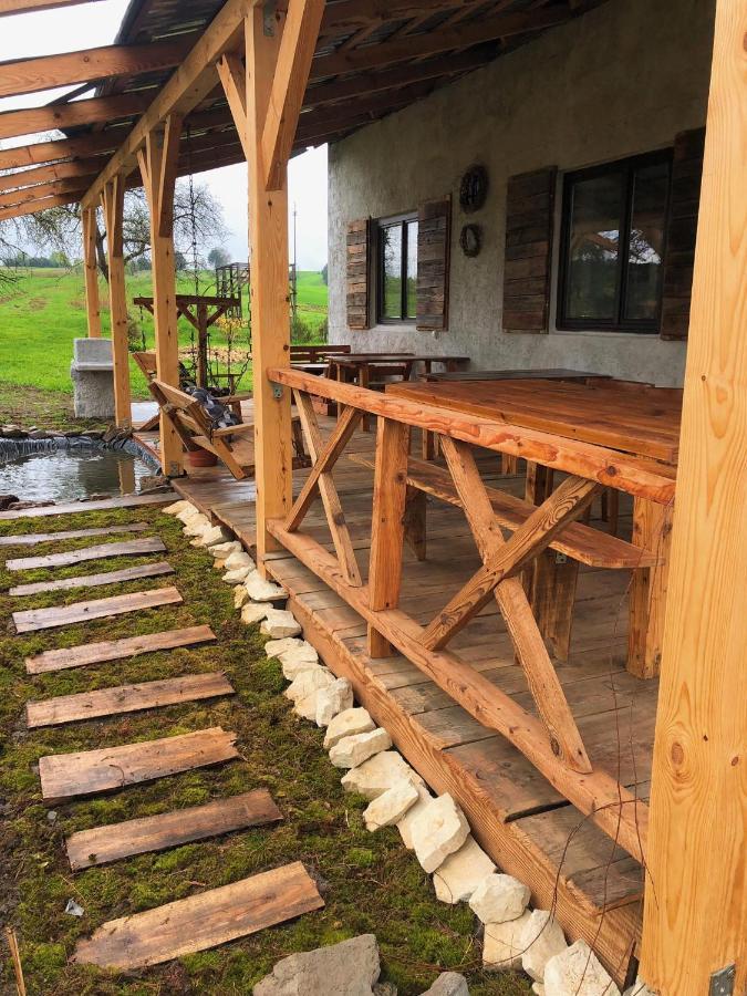 Agroturystyka "Pod Bluszczem" Krasnobrod Ngoại thất bức ảnh
